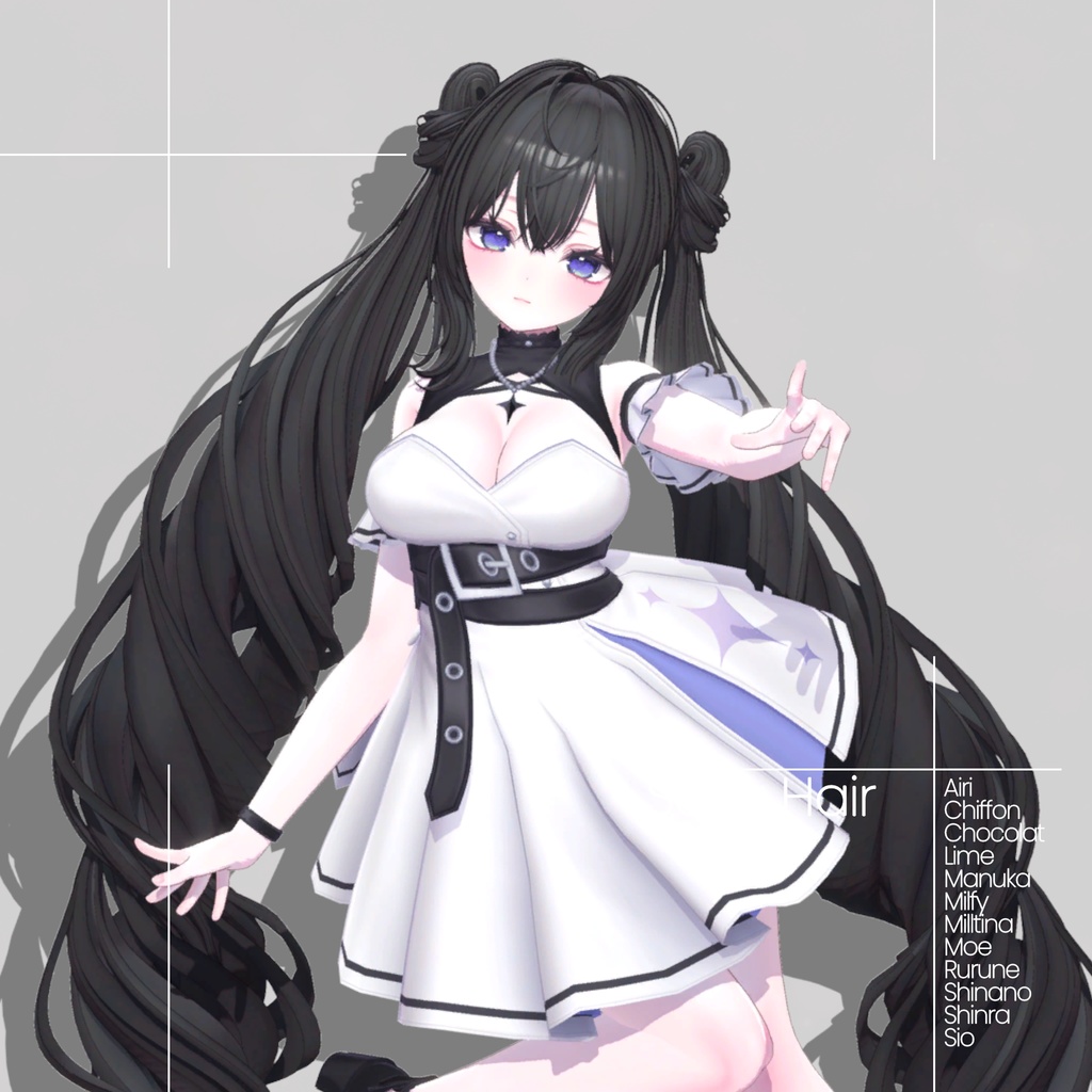 [12 Avatars] Seira Hair 缩略图 4