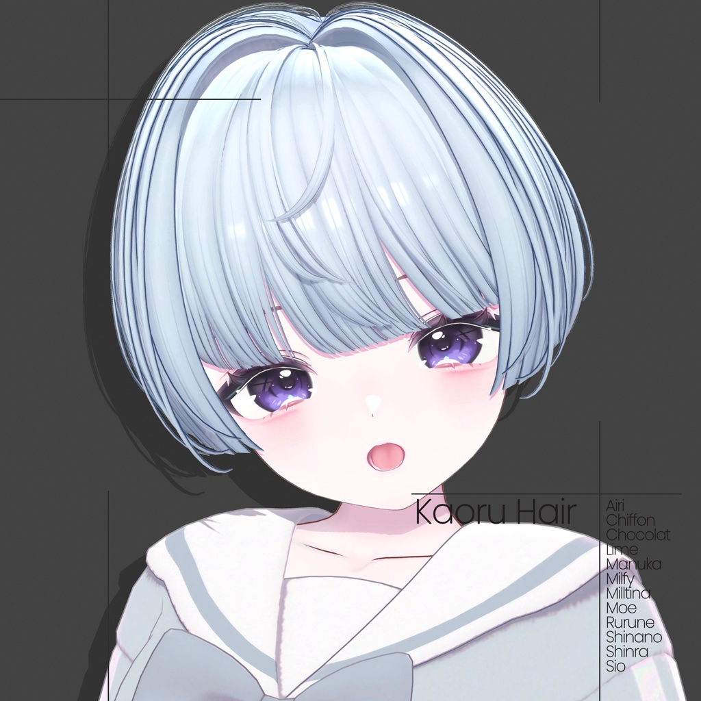 [12 Avatars] Kaoru Hair 缩略图 8
