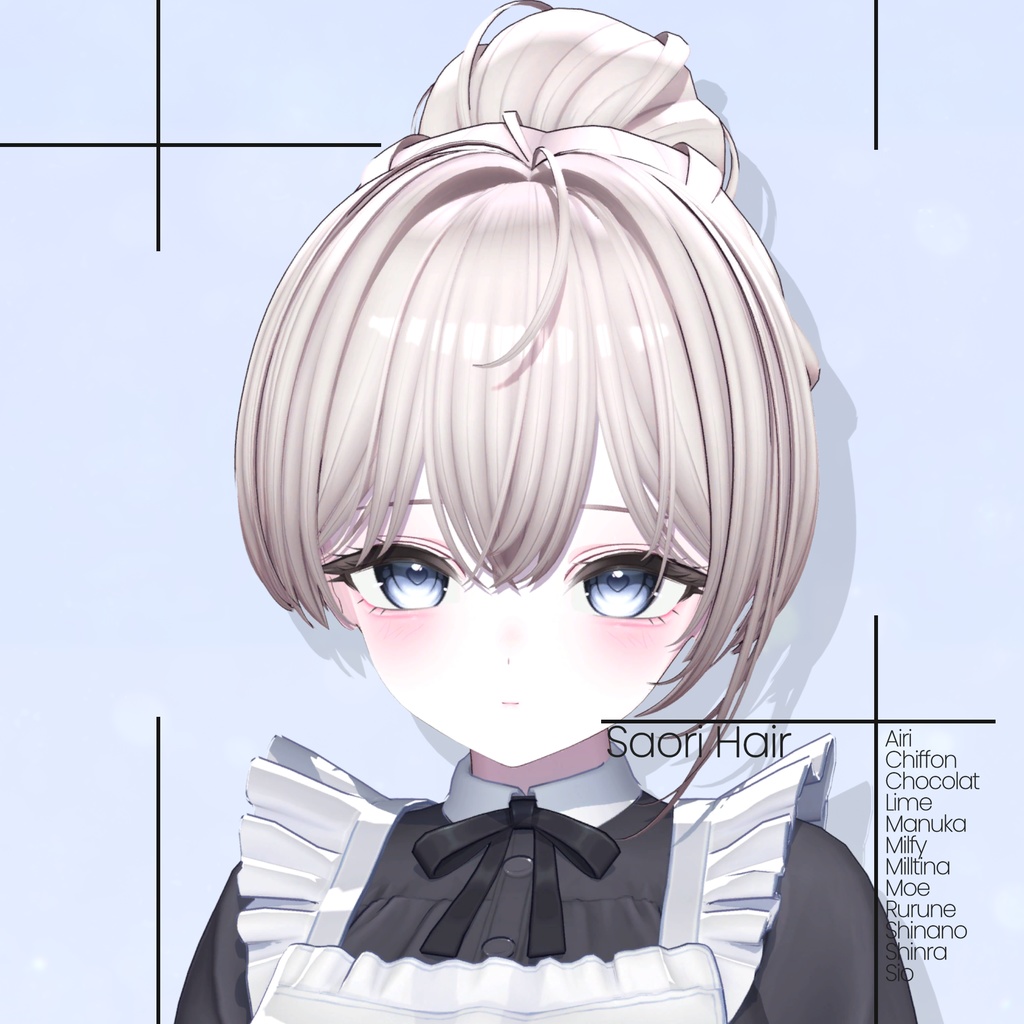 [12 Avatars] Saori Hair