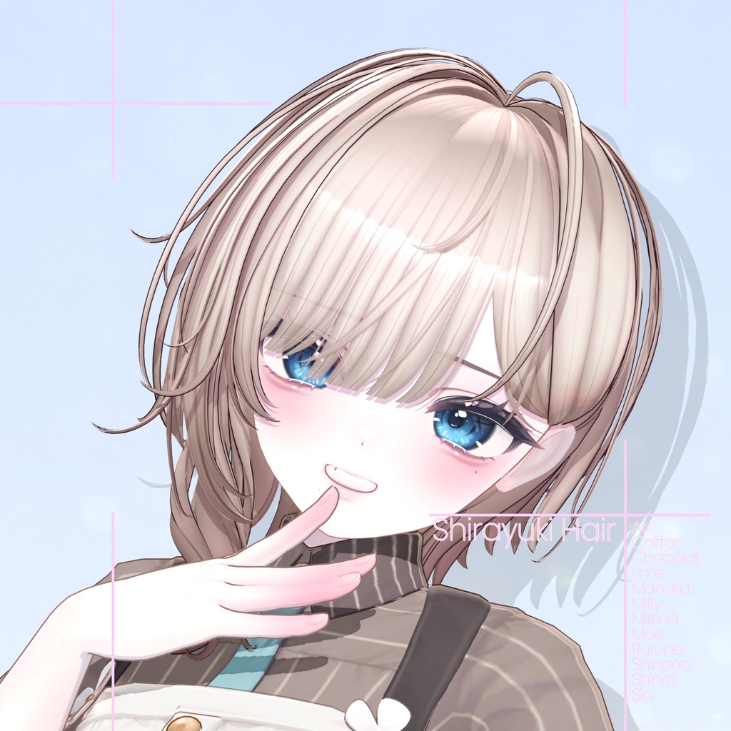 [12 Avatars] Shirayuki Hair 缩略图 8