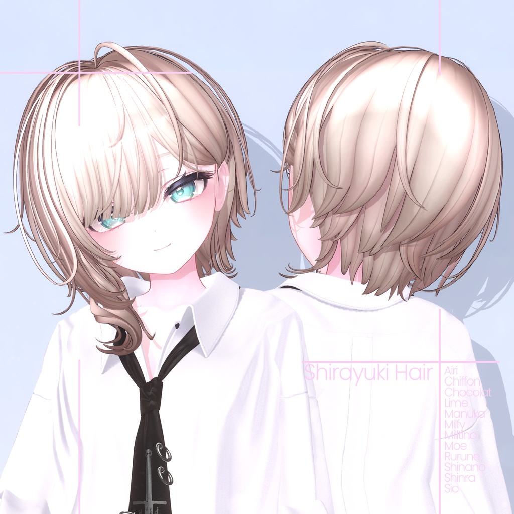 [12 Avatars] Shirayuki Hair 缩略图 3