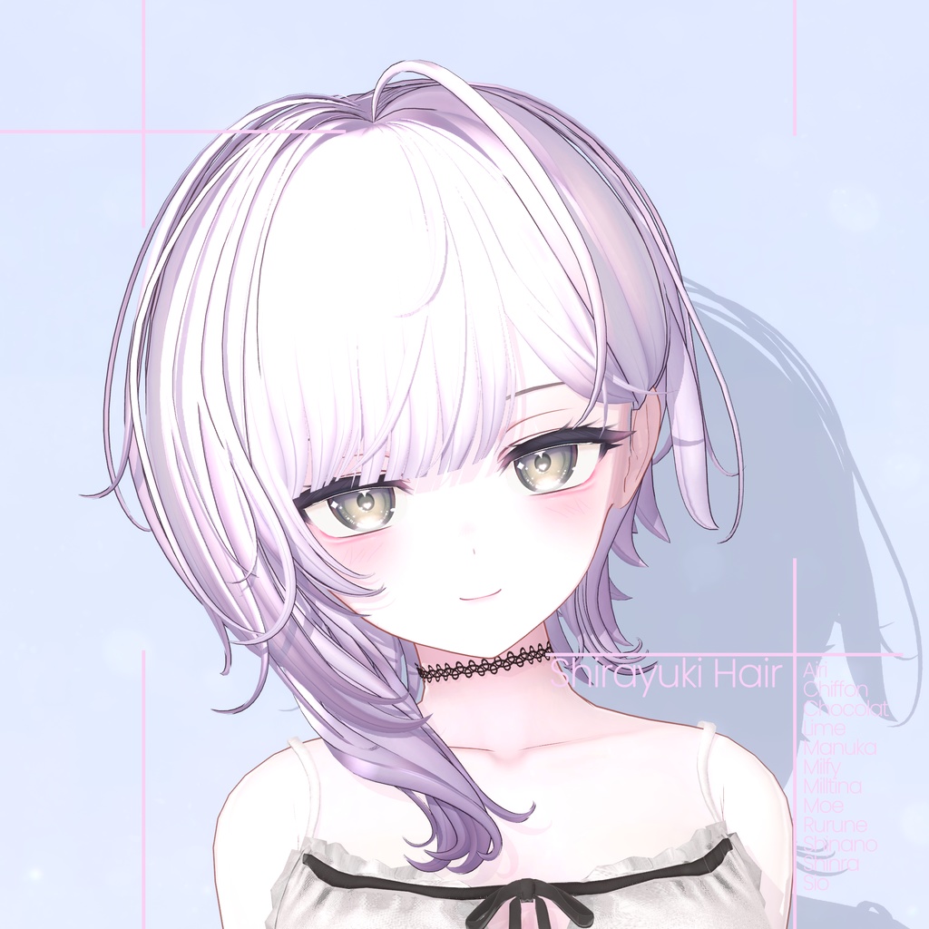 [12 Avatars] Shirayuki Hair 缩略图 12