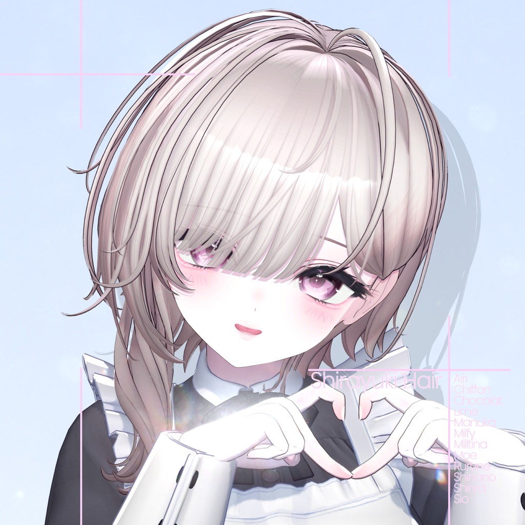 [12 Avatars] Shirayuki Hair 缩略图 2