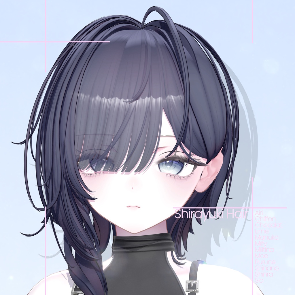 [12 Avatars] Shirayuki Hair 缩略图 11