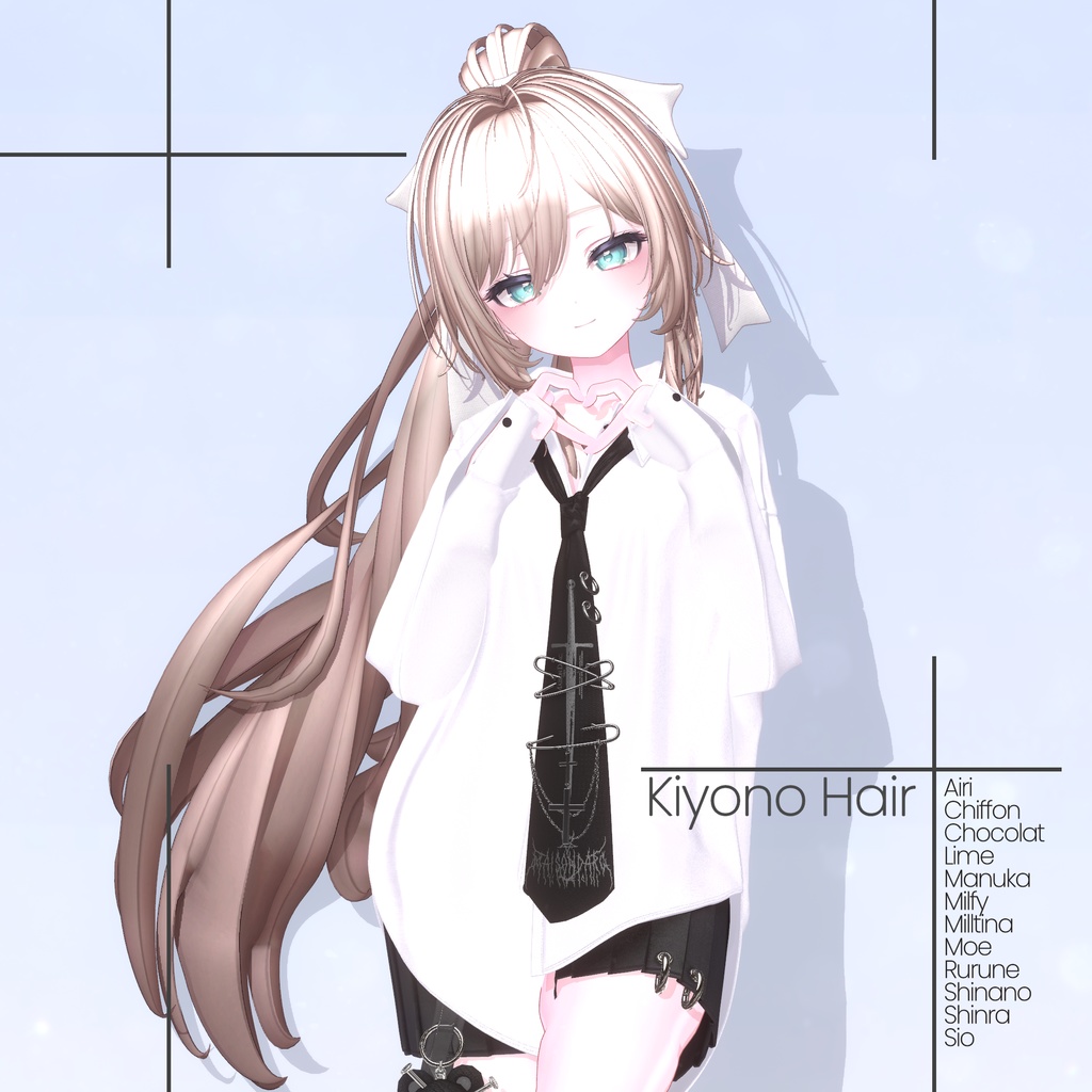[12 Avatars] Kiyono Hair 缩略图 4