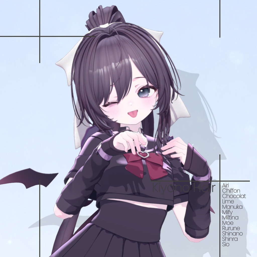 [12 Avatars] Kiyono Hair 缩略图 7