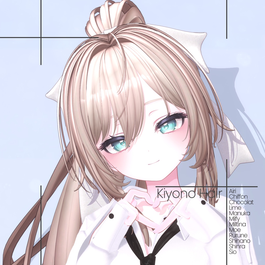 [12 Avatars] Kiyono Hair 缩略图 3