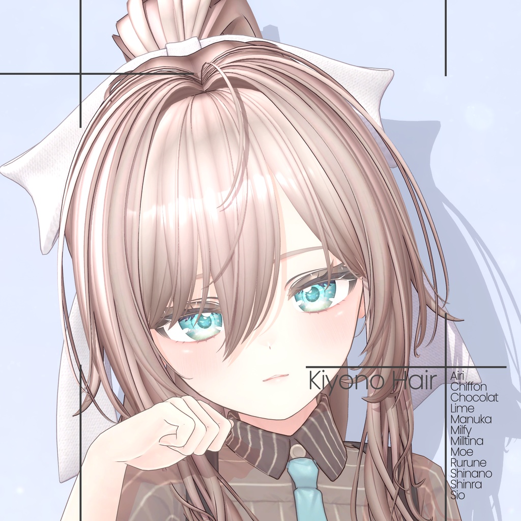 [12 Avatars] Kiyono Hair 缩略图 8