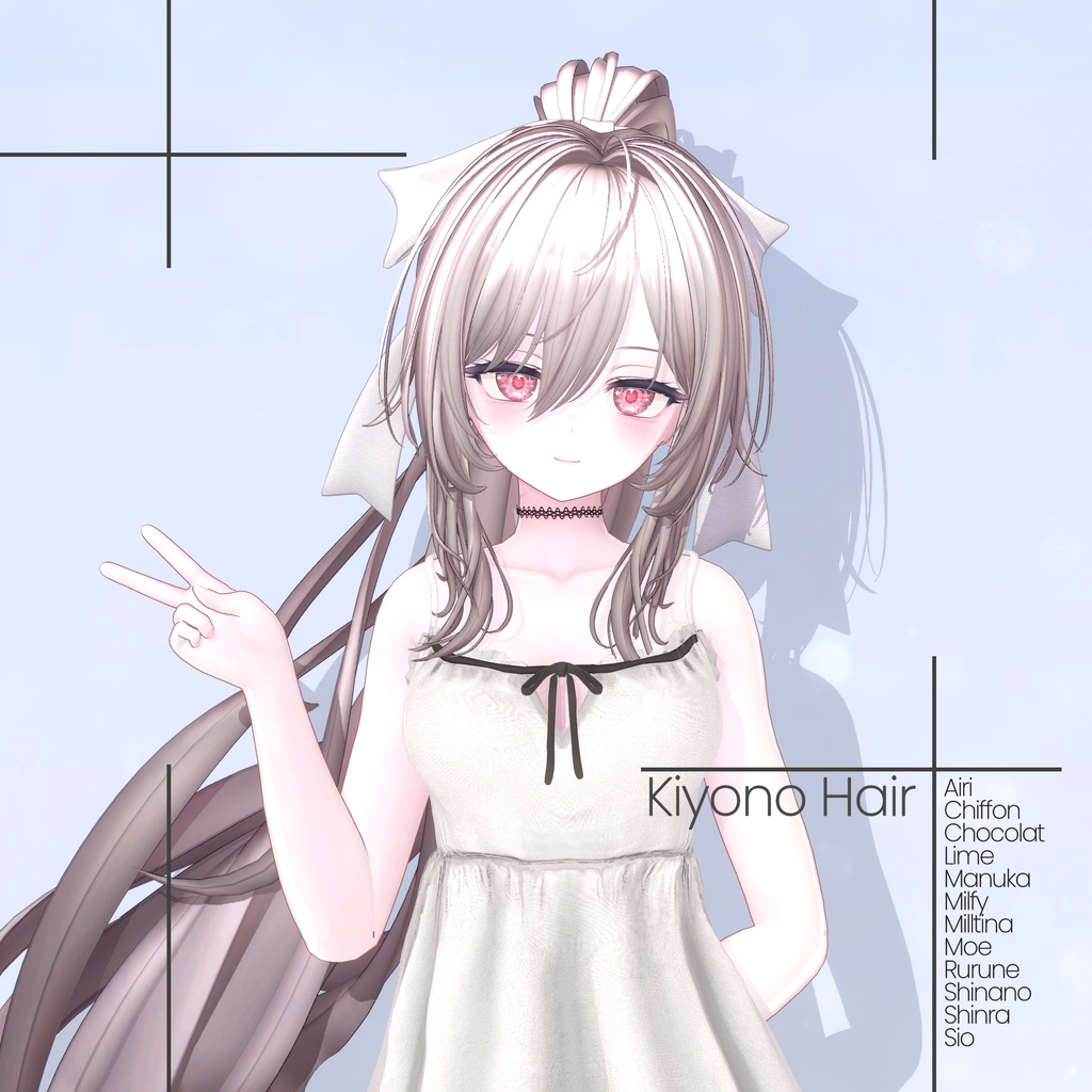 [12 Avatars] Kiyono Hair 缩略图 10