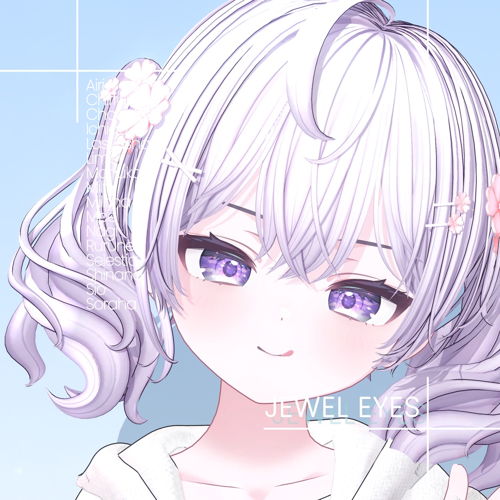 【16 Avatars】 Jewel Eye Textures