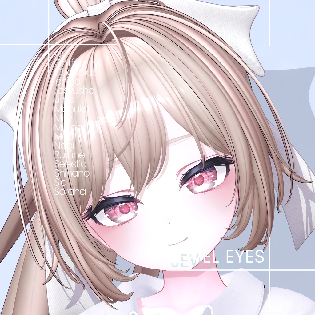 【16 Avatars】 Jewel Eye Textures