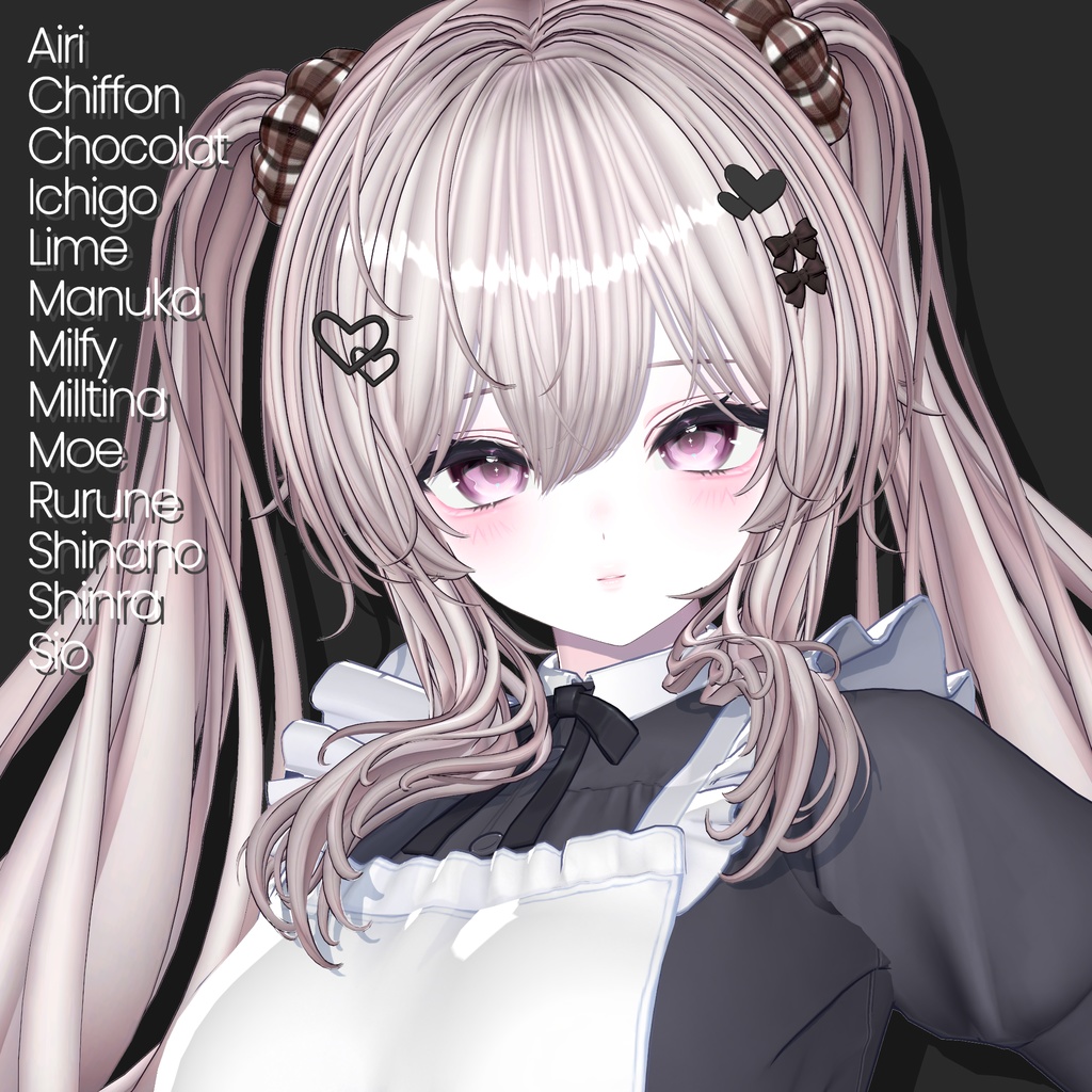 [13 Avatars] Ayaka Hair