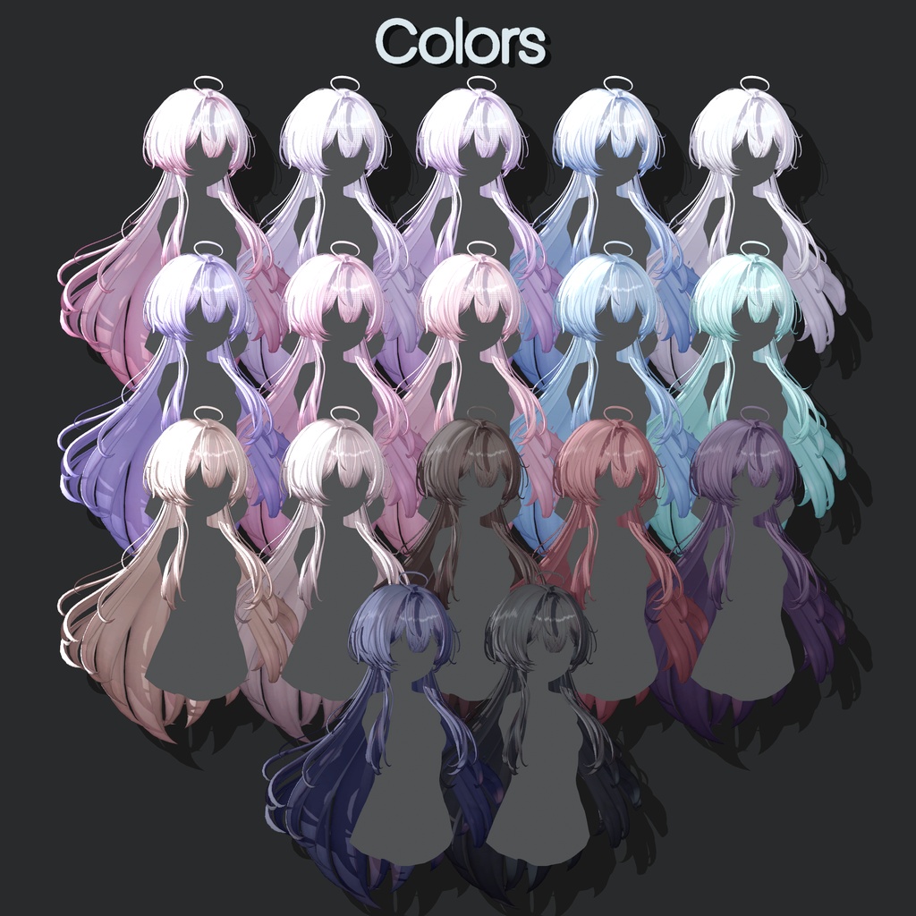 -20% [15 Avatars] Riria Hair 缩略图 8