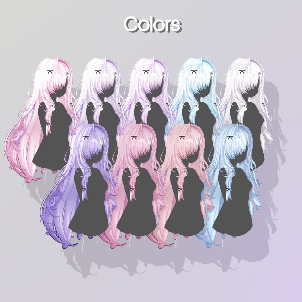 [15 Avatars] Yomi Hair 缩略图 7