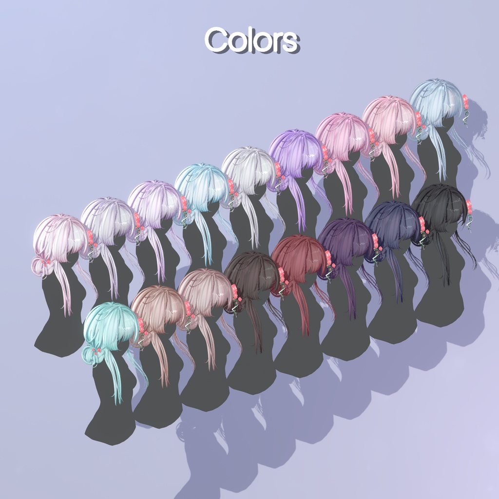 -20% [15 Avatars] Sayo Hair 缩略图 8
