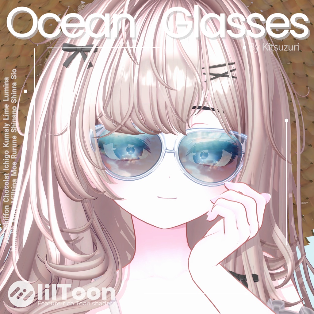 [15 Avatars] Ocean Glasses