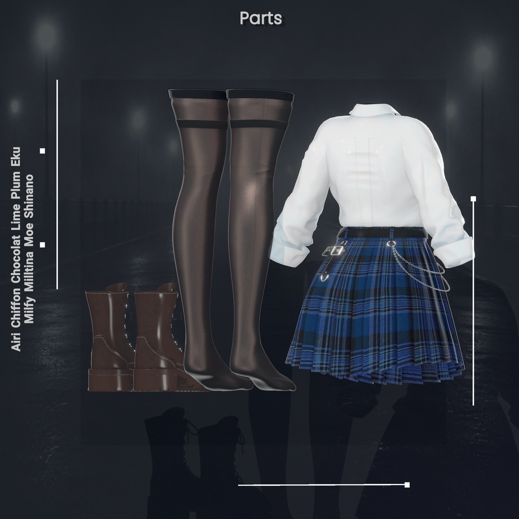 -20% [10 Avatars] Noir School 缩略图 10