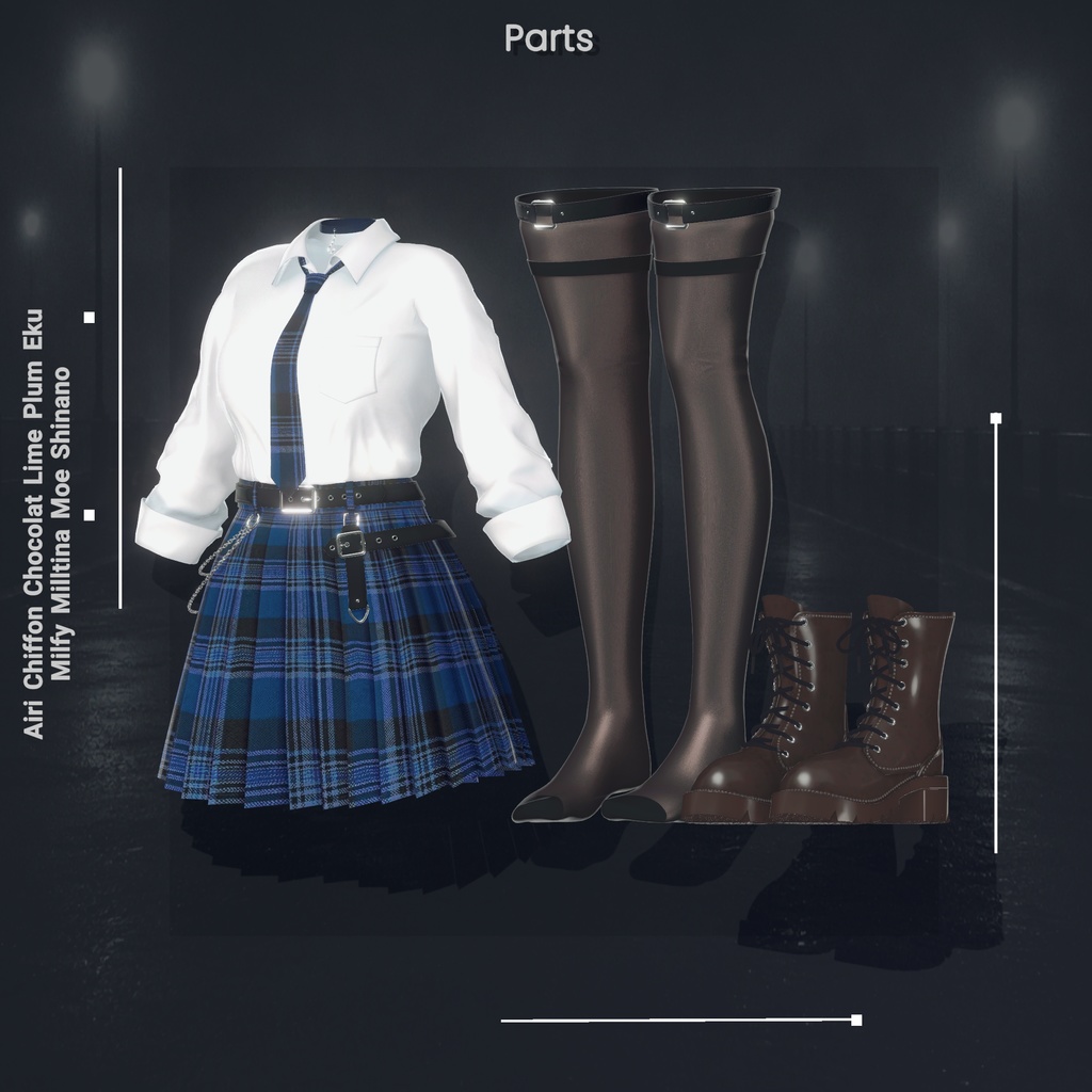 -20% [10 Avatars] Noir School 缩略图 9