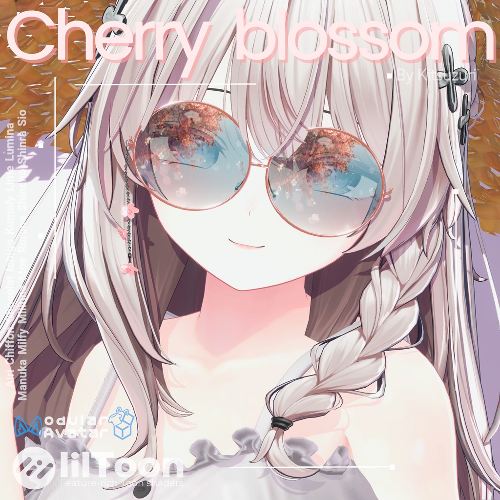 [15 Avatars] Cherry blossom Glasses