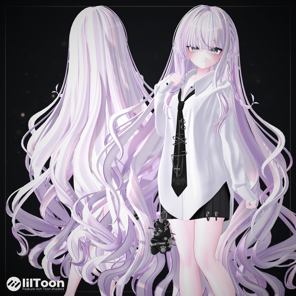 [16 Avatars] Airy Wave Long Hair 缩略图 5