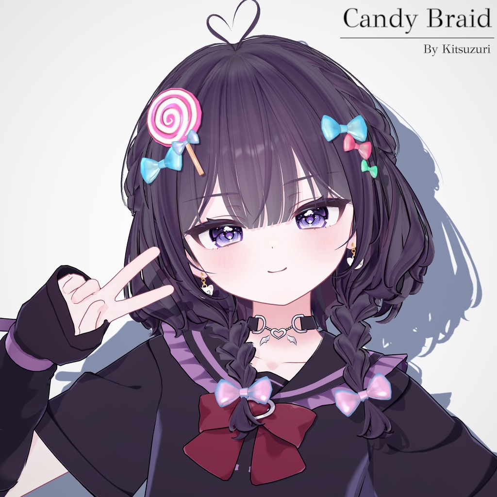 ✨Sale 中✨ [17 Avatars] Candy Braid Hair 缩略图 4
