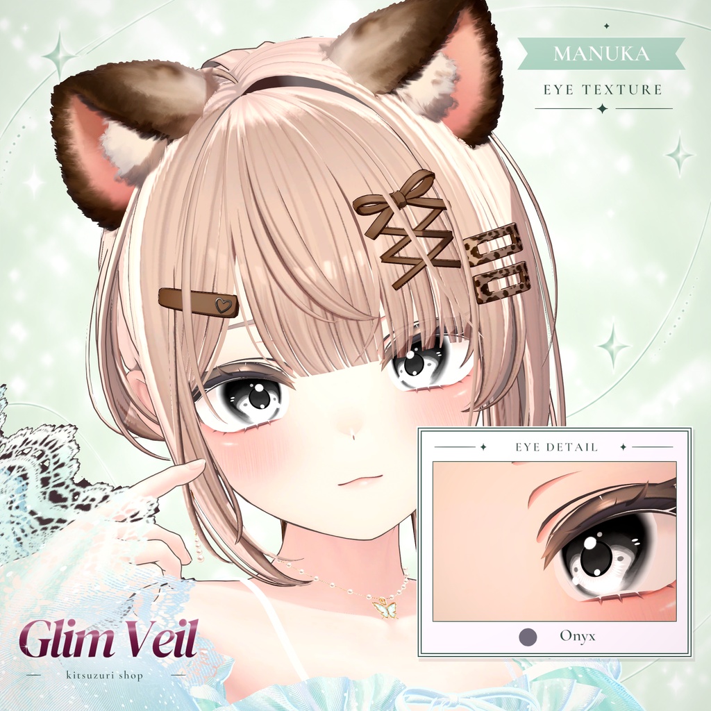 0 円 ~ 10/07【40アバター対応】Glim Veil Eyes