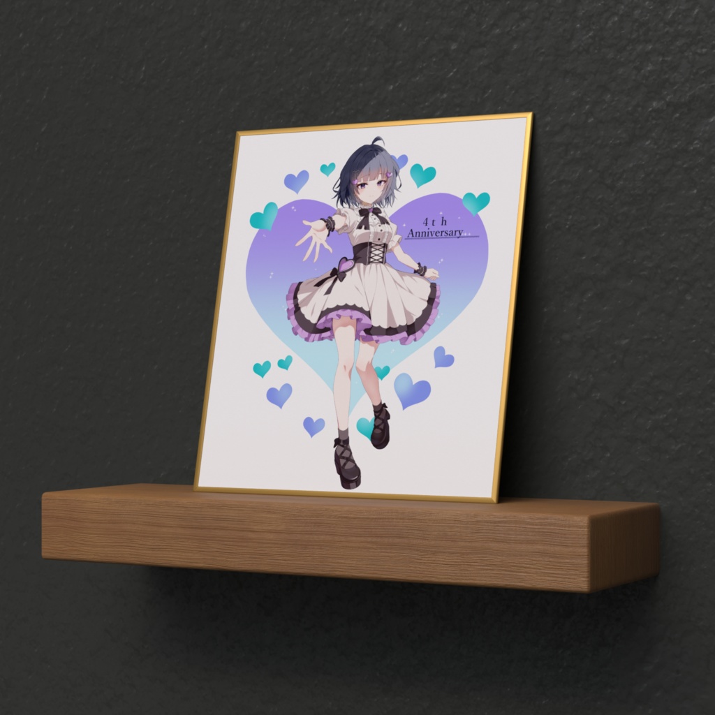 【4周年記念】ミニ色紙