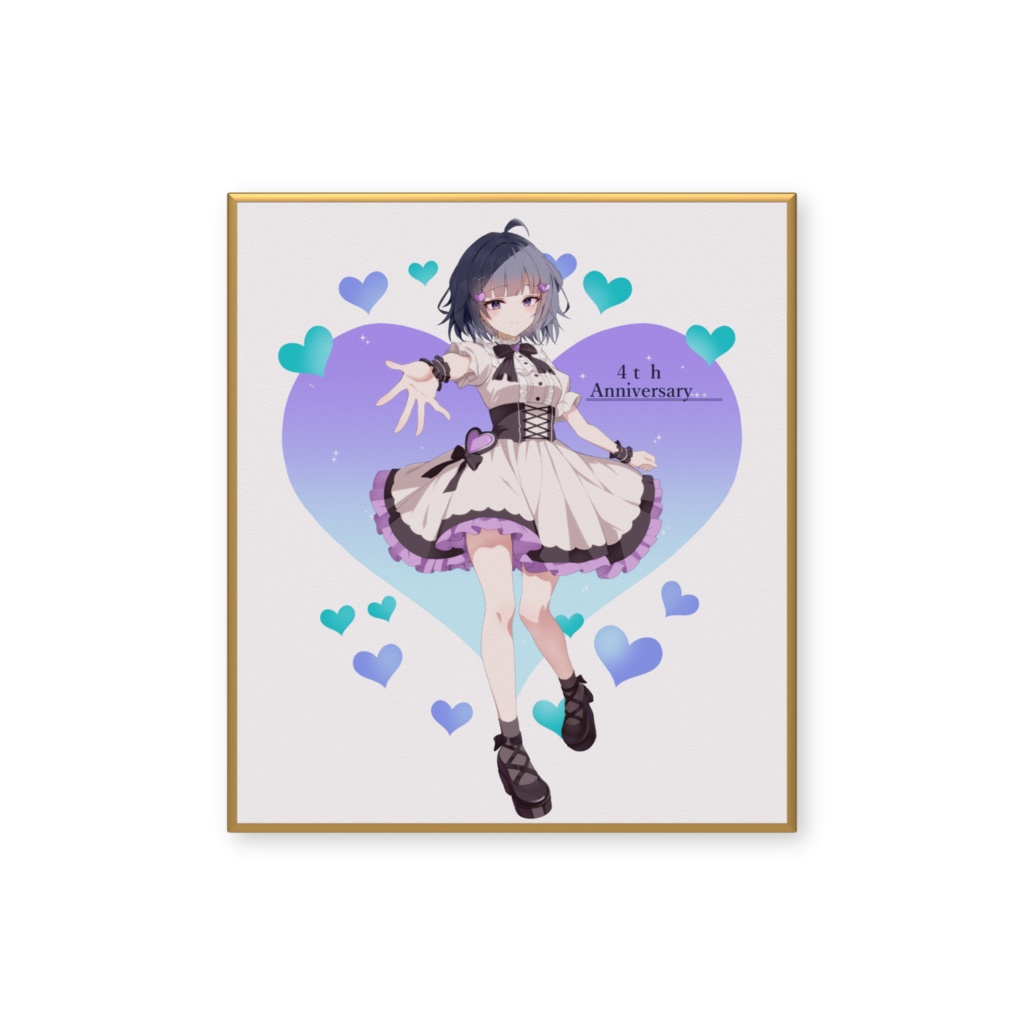 【4周年記念】ミニ色紙