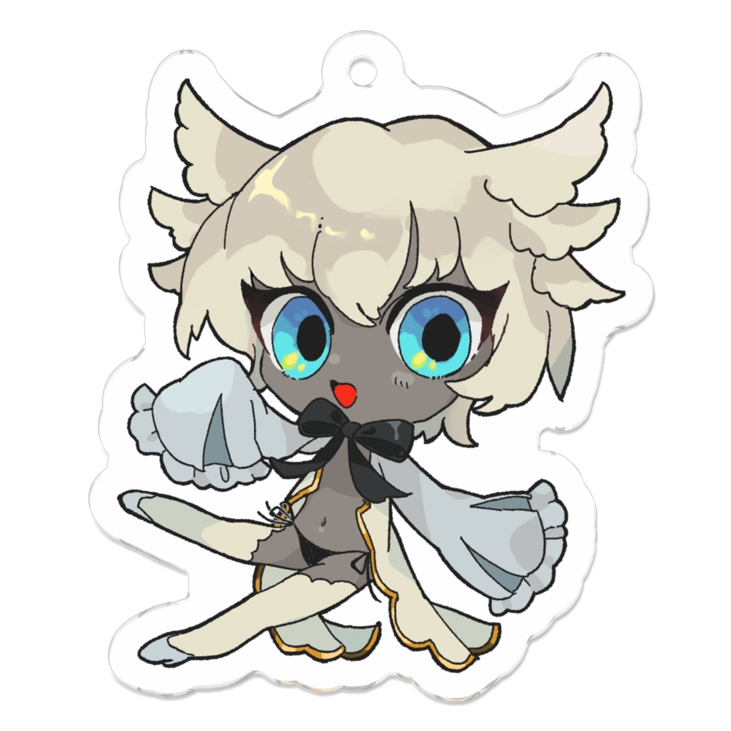 アクキー:夜羽だまり