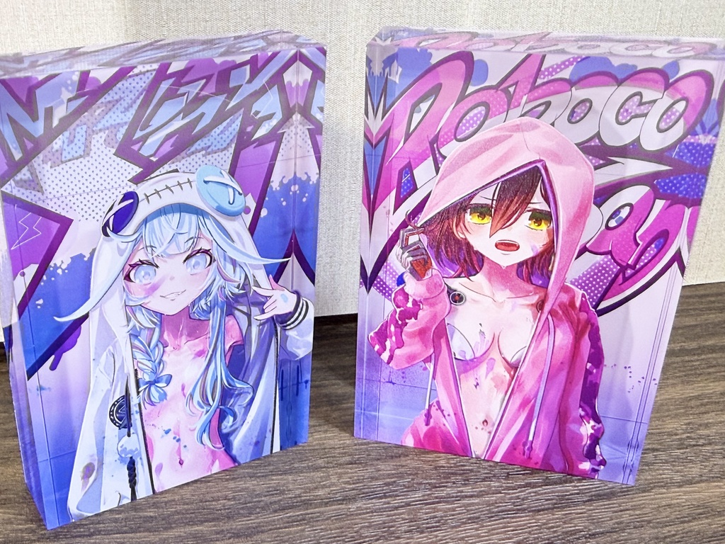お子様バッテリー アクリルブロック