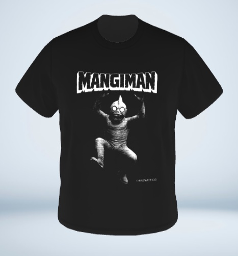 マンギマンＴシャツＢ＆Ｗ