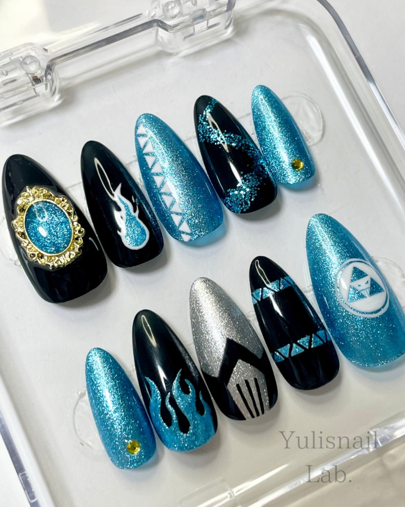 ツイステ風7寮イメージネイル【概念ネイル】