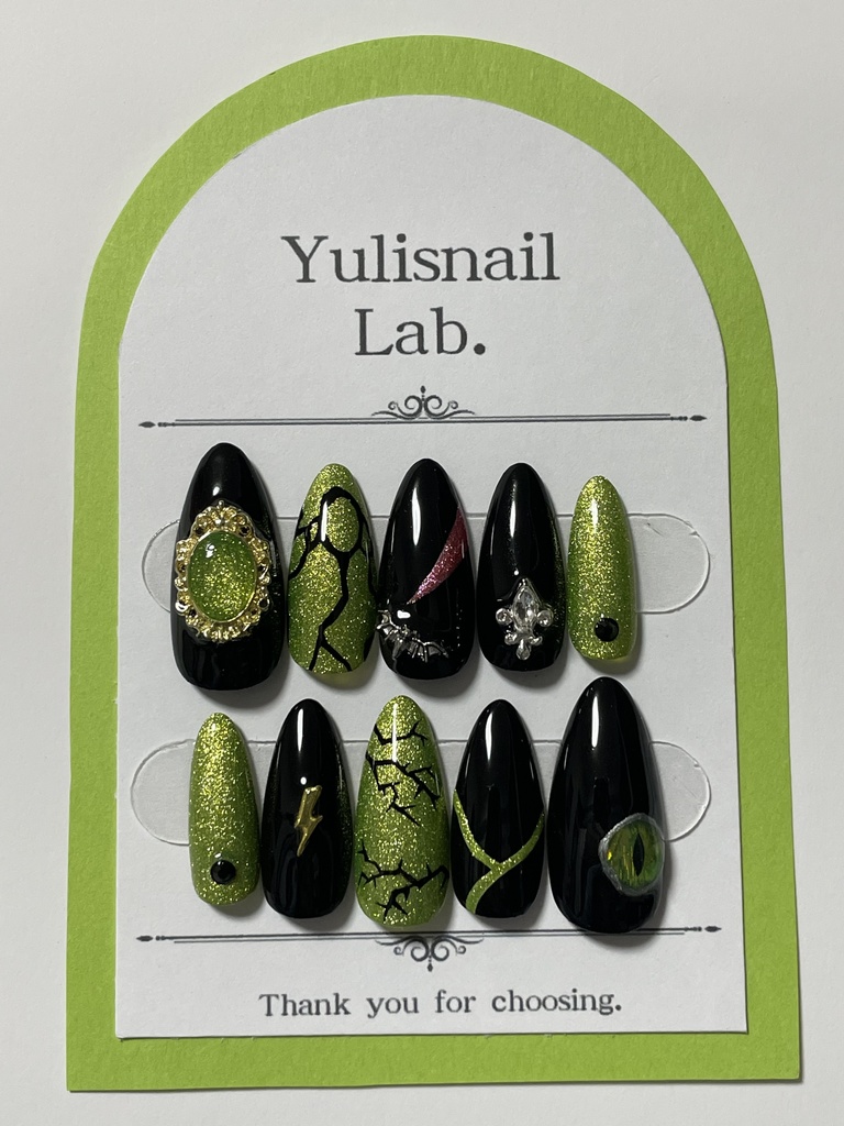 ツイステ風7寮イメージネイル【概念ネイル】