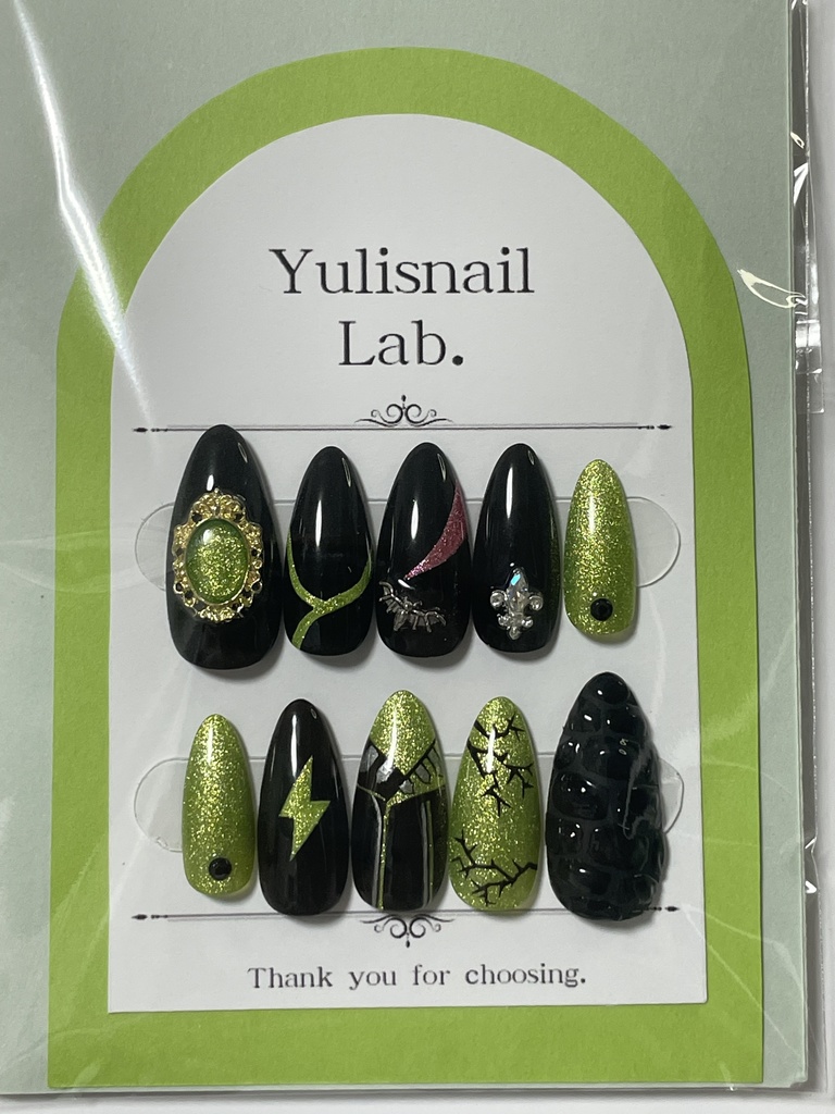 ツイステ風7寮イメージネイル【概念ネイル】