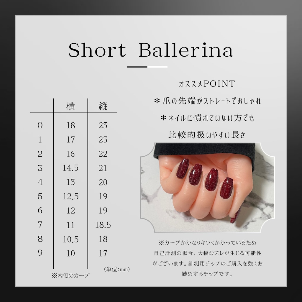 【送料無料】計測用チップ 2種類以上希望の方はこちら ※3日以内に発送