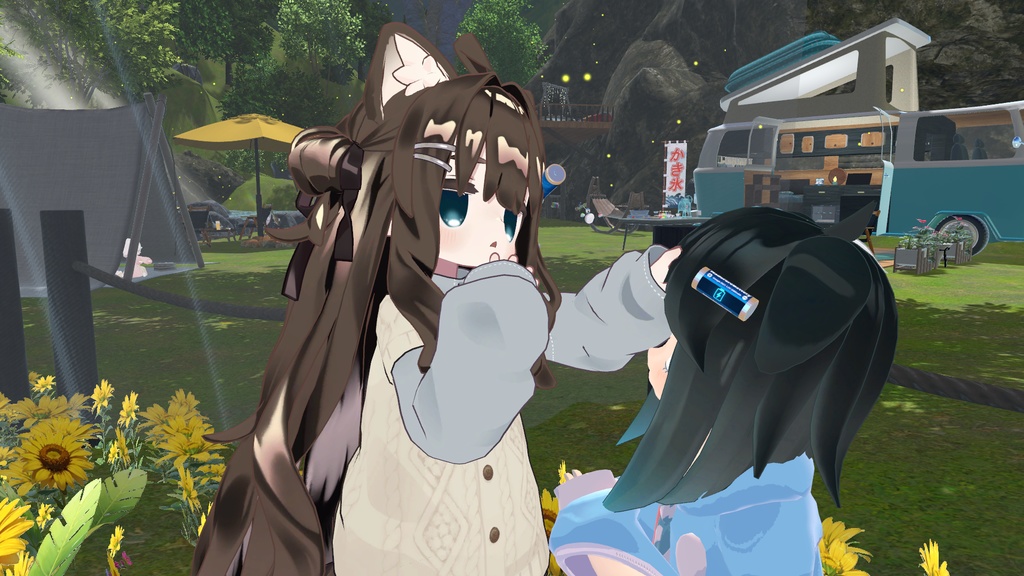 なでると回復!なでなでバッテリー