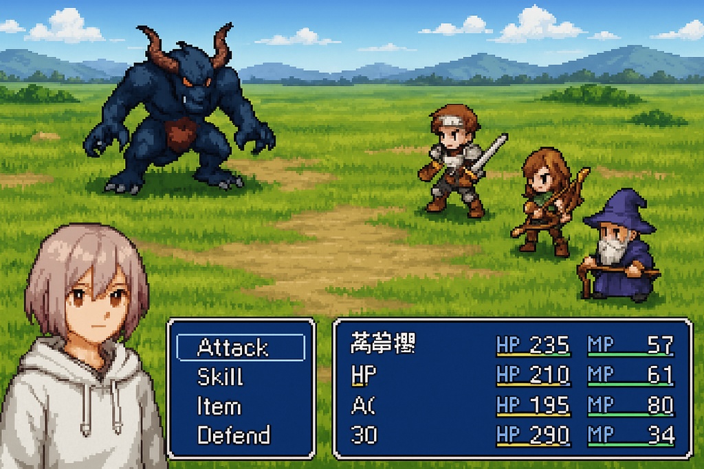 【フリーBGM】どろっぷきっく！(通常戦闘1)