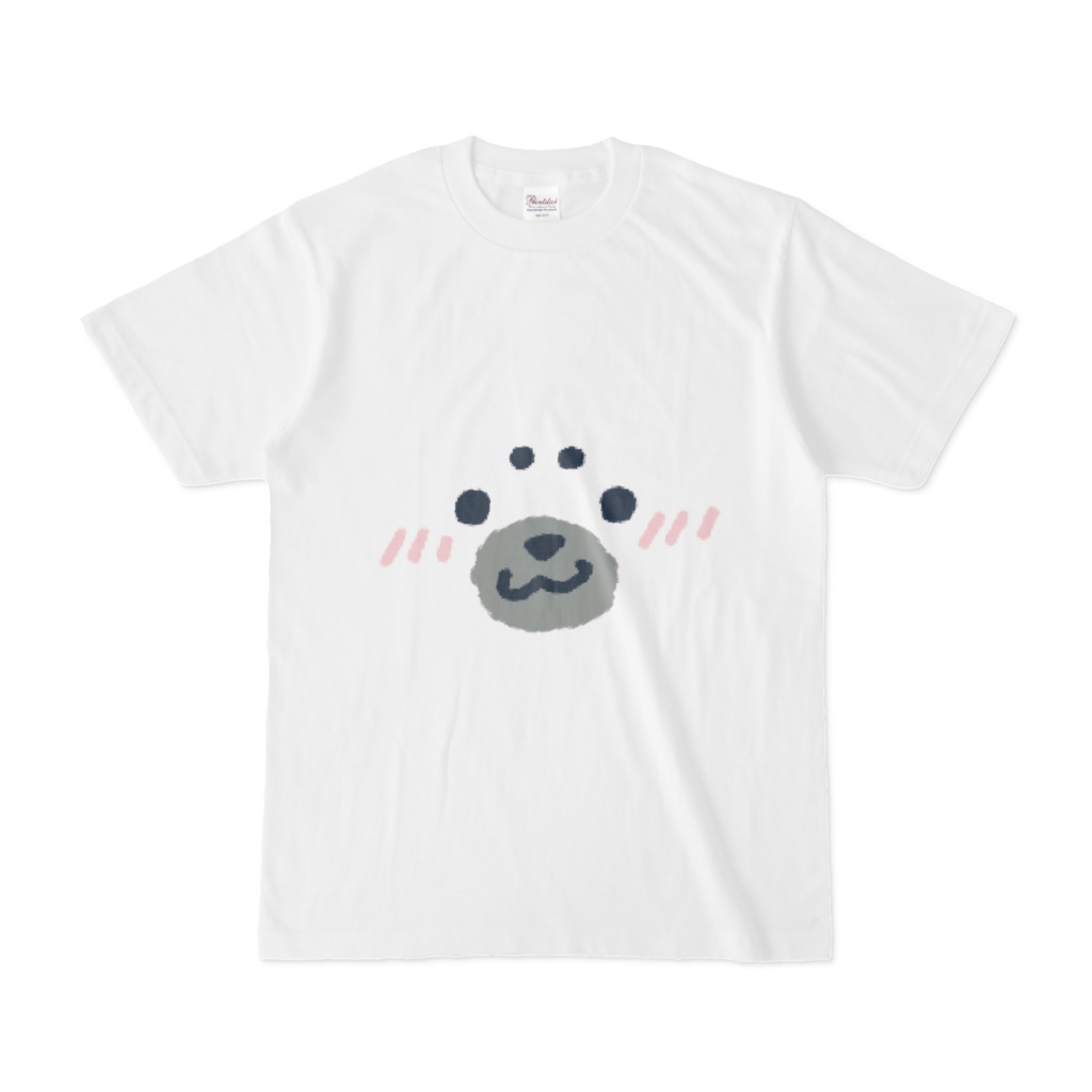 デカアザラシTシャツ（ホワイト） #野村にむ