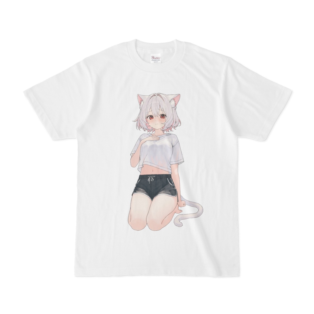 恥じらいにむTシャツ