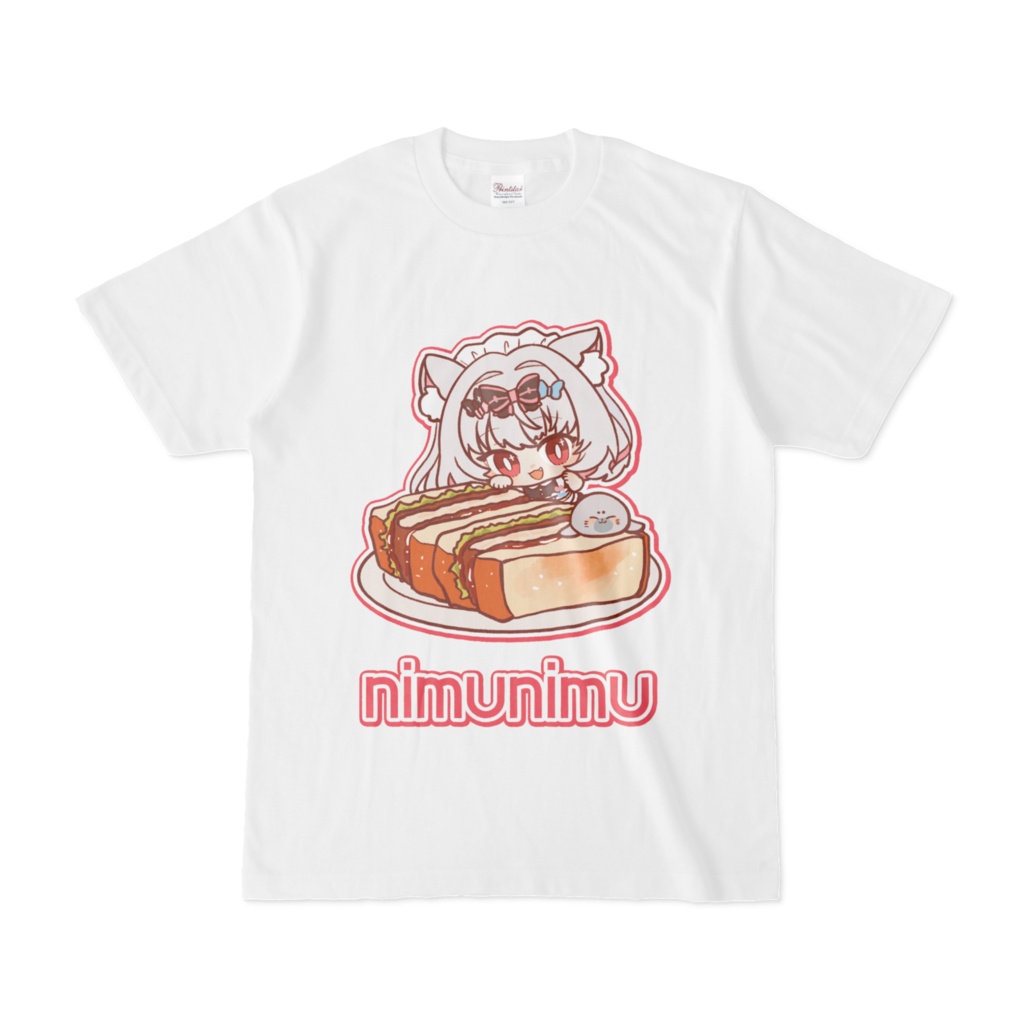 カツサンドにむTシャツ