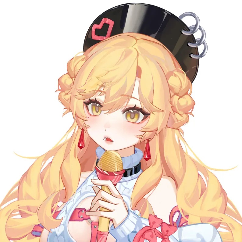 Premade Live2d Model / Golden-haired Girl