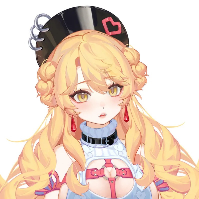 Premade Live2d Model / Golden-haired Girl