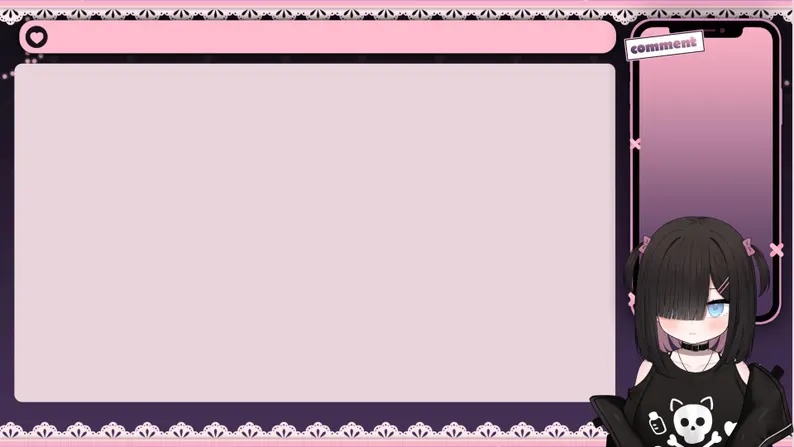 Public Premade Live2d Model / Menhera Girl / Yandere Girl