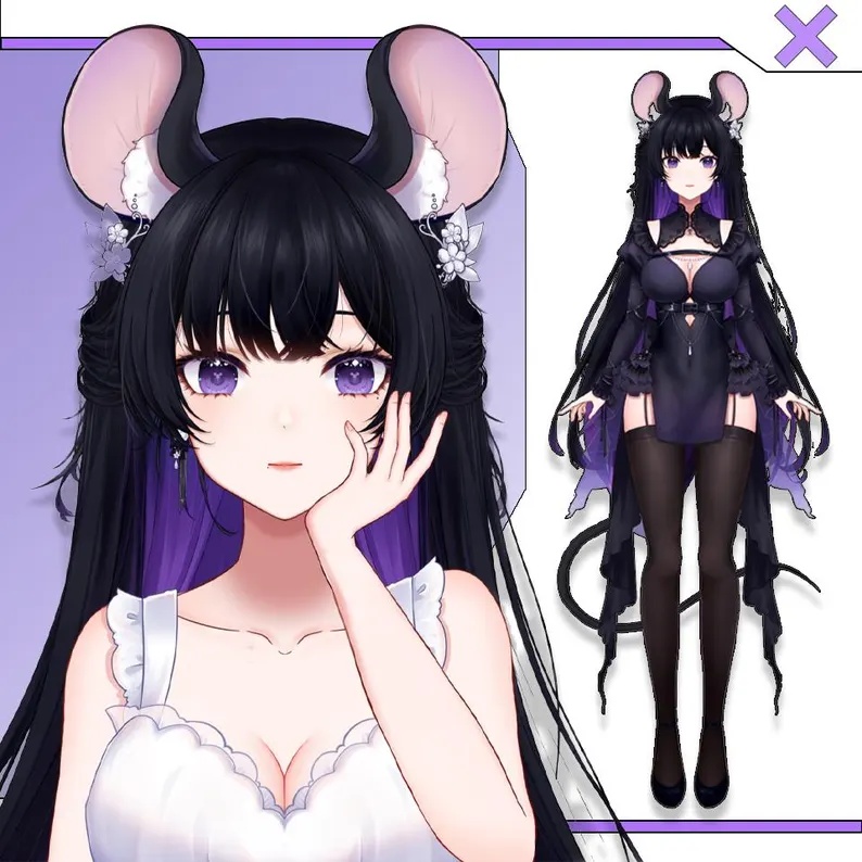 Premade Live2d Model / Mouse Girl