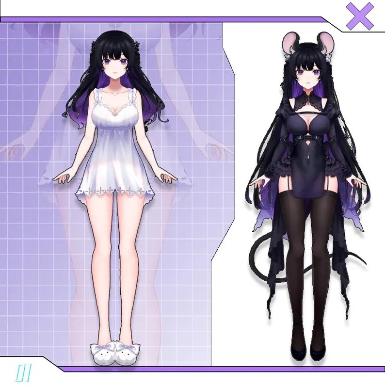 Premade Live2d Model / Mouse Girl