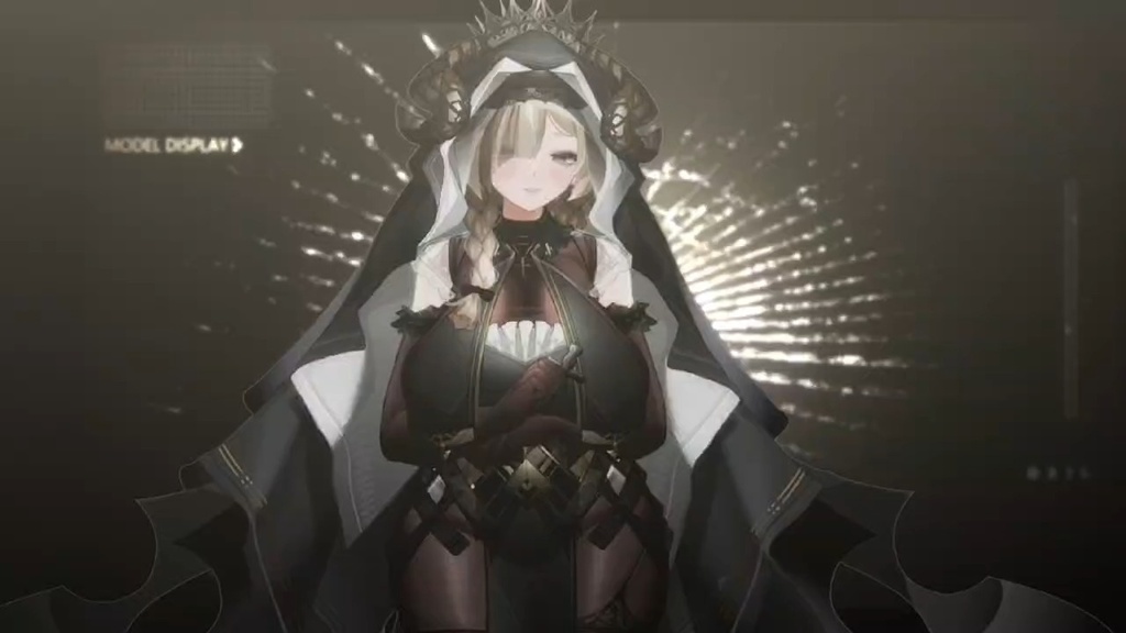 Premade Live2d Model / Nun Vtuber Model