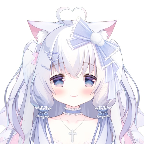 Premade Live2d Model / White Fox Girl Vtuber Model