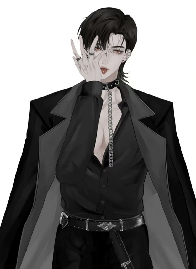 Premade Live2d Model / Wolf Vtuber Model