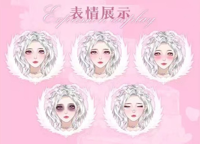 Premade Live2d Model / Angel Girl Vtuber Model