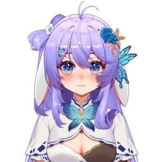 Premade Live2d Model / Purple Hair Girl Vtuber Model